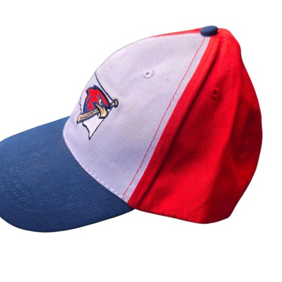 Oklahoma City Redhawks Baseball Team Adjustable Hat Cap OKC Red White Blue - Picture 2 of 8